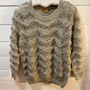 KATSUMI – Vintage Open-Knit Sweater – Size M
